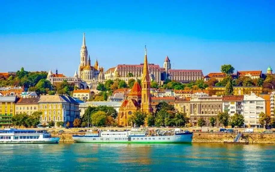 Budapešť v Ensana Grand Margaret Island Health Spa Hotelu **** s termálním wellness a polopenzí + děti