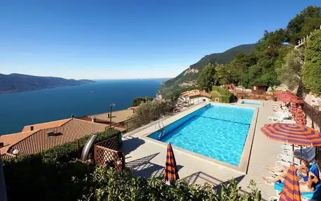 Dovolená u Lago di Garda s polopenzí a bazény, first minute