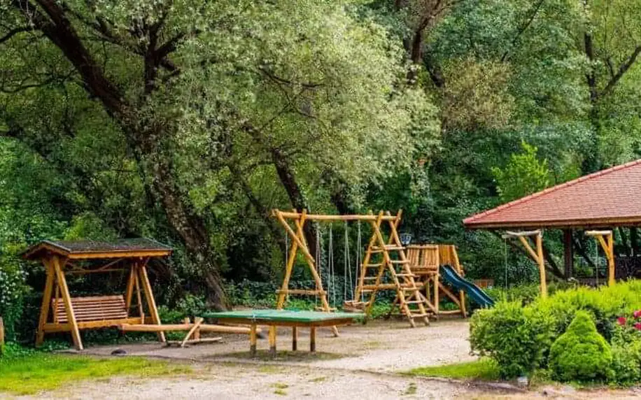 Maďarsko u Egeru v Öko-Park Panzió *** Szarvaskő s polopenzí, degustací vína a vstupenkou do termálních lázní