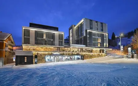 Pec pod Sněžkou: Grand Hotel Hradec s možností vířivky na pokoji