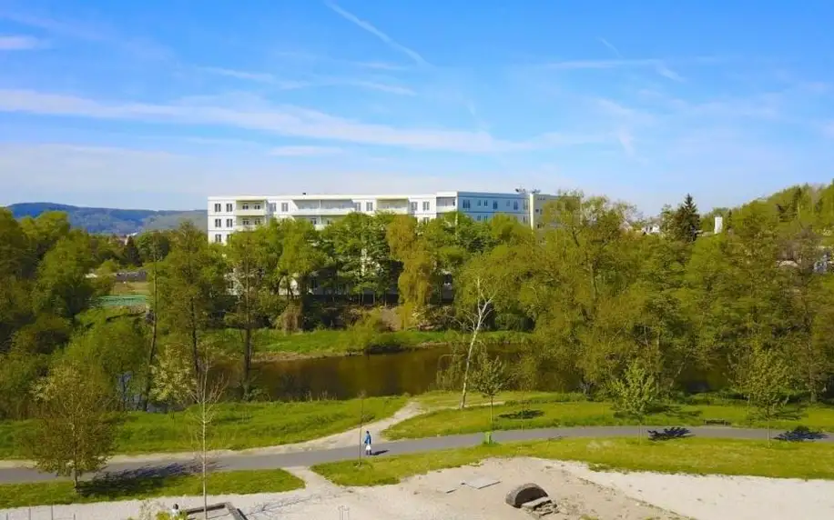 Karlovy Vary: Spa Moser apartments s možností vířivky na pokoji