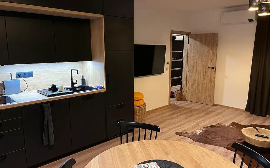 Vrchlabí: Apartmán Herlíkovice s možností vířivky na pokoji
