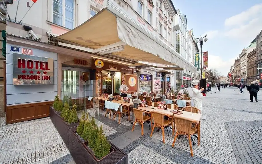 Praha: Prague Inn s možností vířivky na pokoji