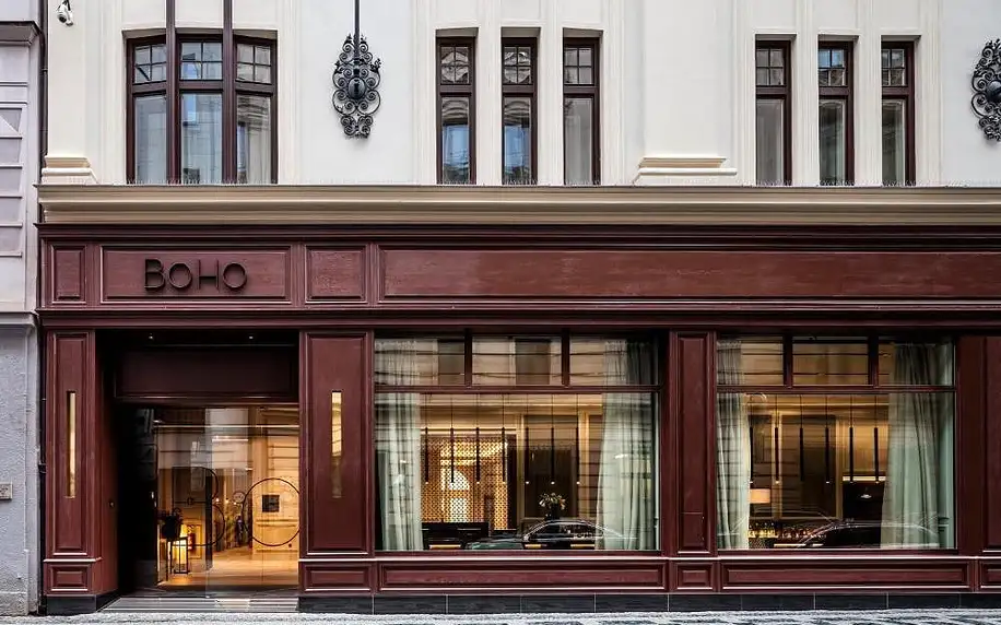 Praha: BoHo Prague Hotel - Small Luxury Hotels s možností vířivky na pokoji