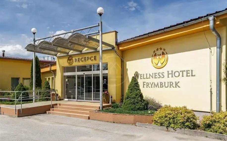 Frymburk: Apartmán Wellness hotel Frymburk s možností vířivky na pokoji