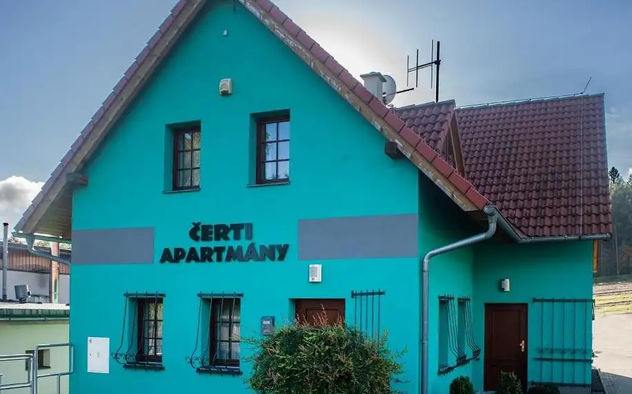 Liberec: Čerti Apartmány s možností vířivky na pokoji