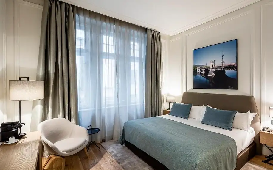 Praha: BoHo Prague Hotel - Small Luxury Hotels s možností vířivky na pokoji
