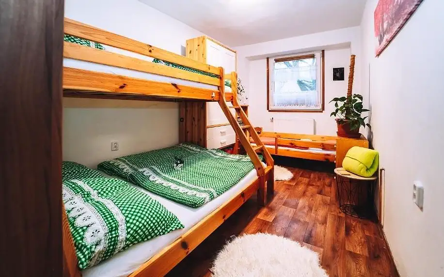 Kulířov: Apartmán u Rossniček Moravský kras s možností vířivky na pokoji
