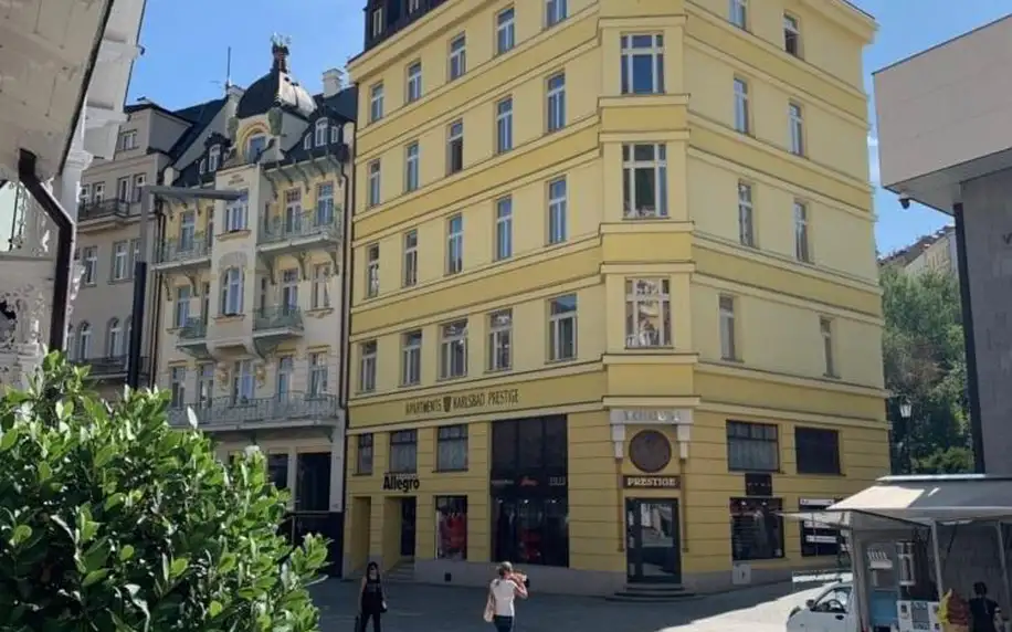 Karlovy Vary: Karlsbad Prestige s možností vířivky na pokoji