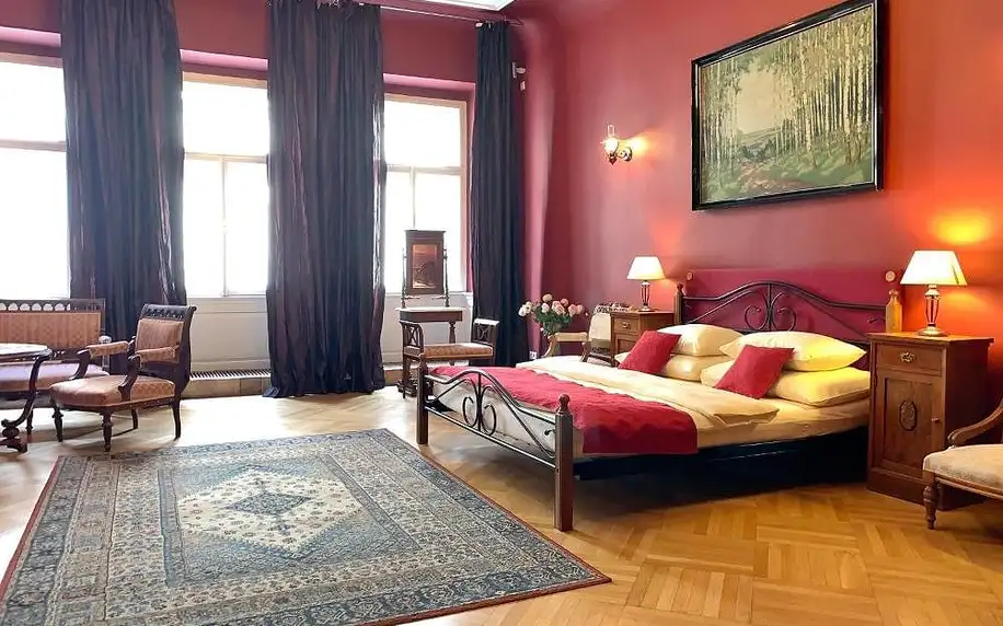 Praha: Small Luxury Palace Residence s možností vířivky na pokoji