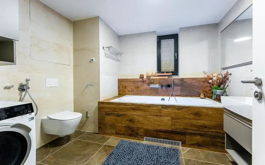 Lipno nad Vltavou: Apartament I313 Molo Lipno with private wellness s možností vířivky na pokoji