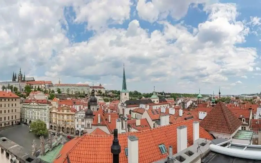 Praha: Malostranská Residence s možností vířivky na pokoji