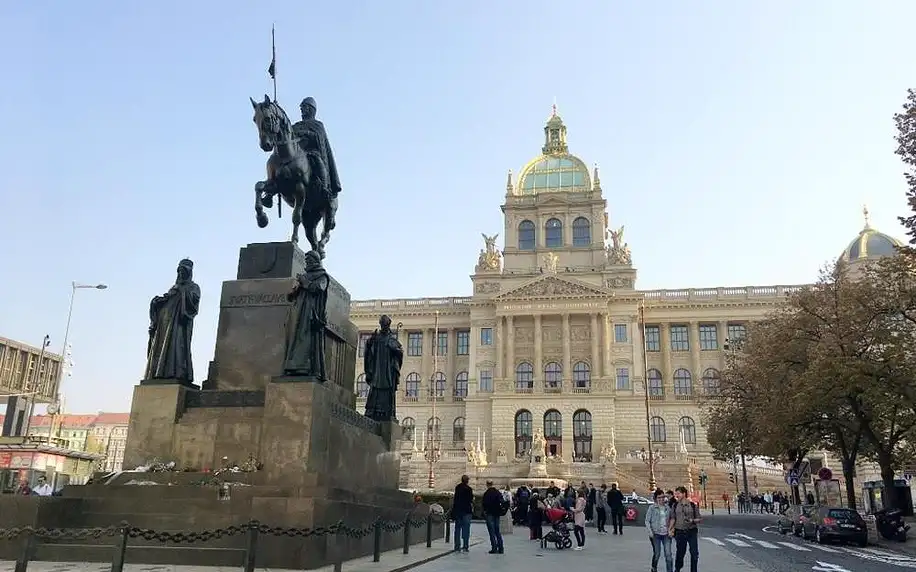 Praha: Prague Palace - Wenceslas Square s možností vířivky na pokoji