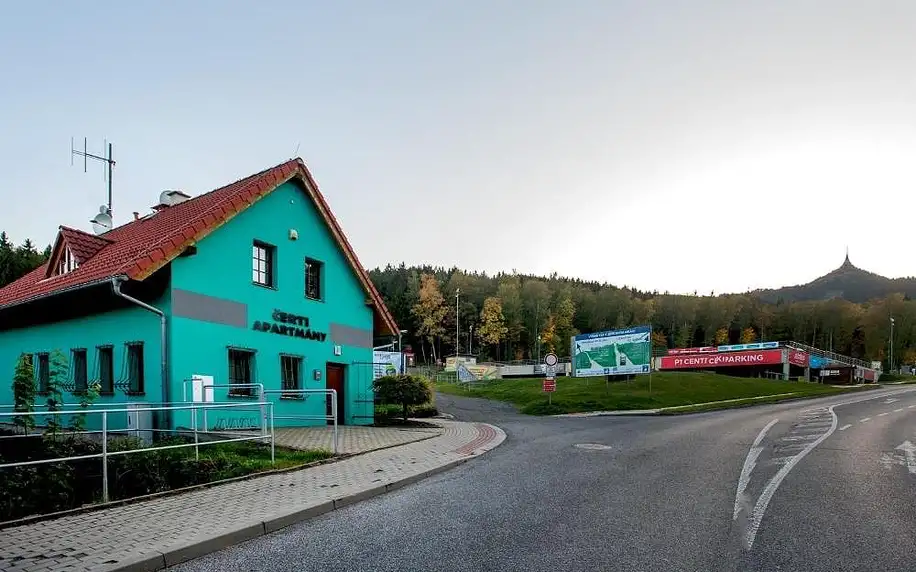 Liberec: Čerti Apartmány s možností vířivky na pokoji
