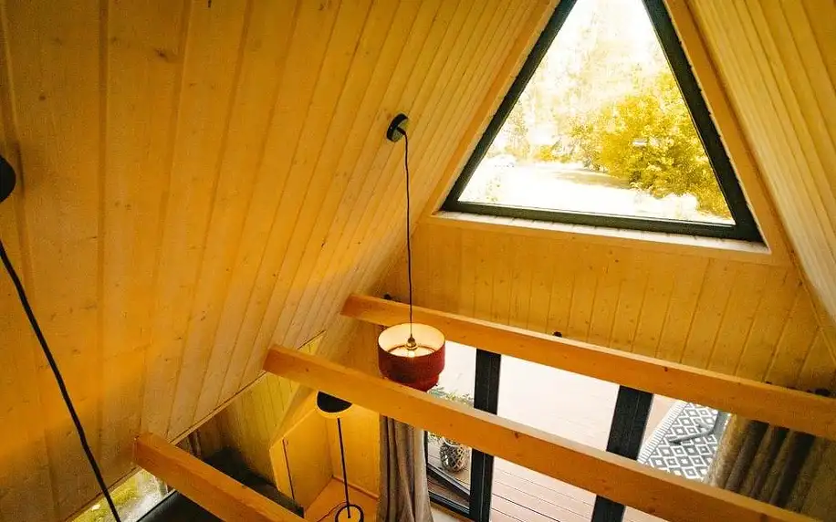 Kaplice: Chata Auri / Hütte Auri s možností vířivky na pokoji
