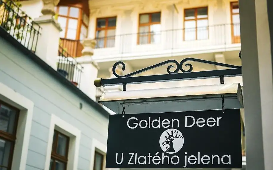 Praha: Hotel U Zlateho jelena s možností vířivky na pokoji