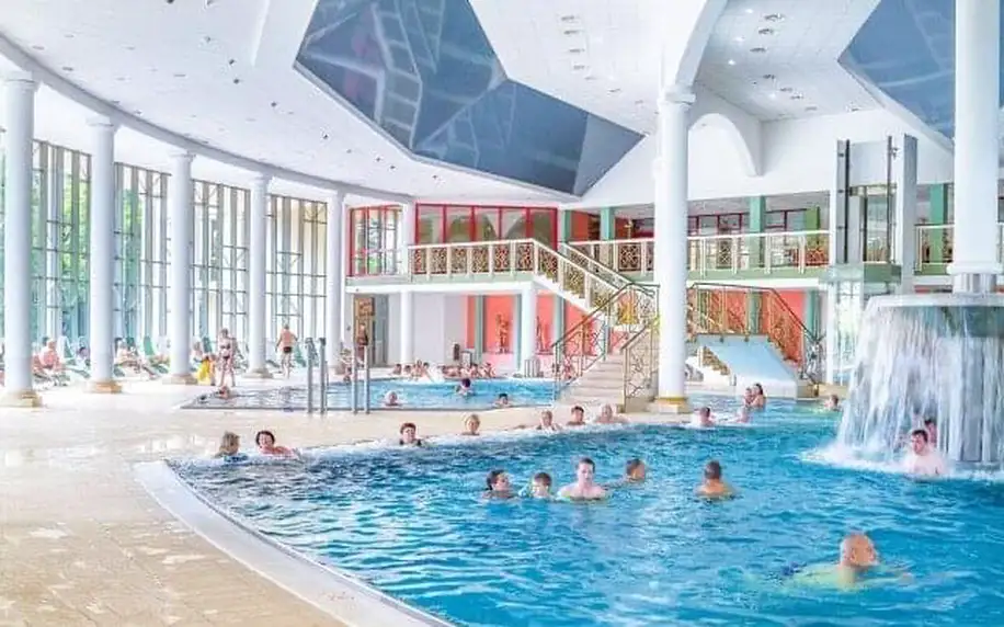 Františkovy Lázně: Kurhotel Brussel **** s polopenzí, neomezeným bazénem, saunou a fitness + až 5 procedur