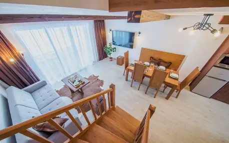 Luxusní apartmány v Beskydech až pro 6 osob s plně vybavenou kuchyní