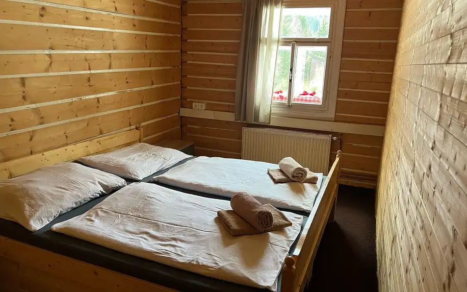 Horská chata v Harrachově: pokoje i apartmány s polopenzí
