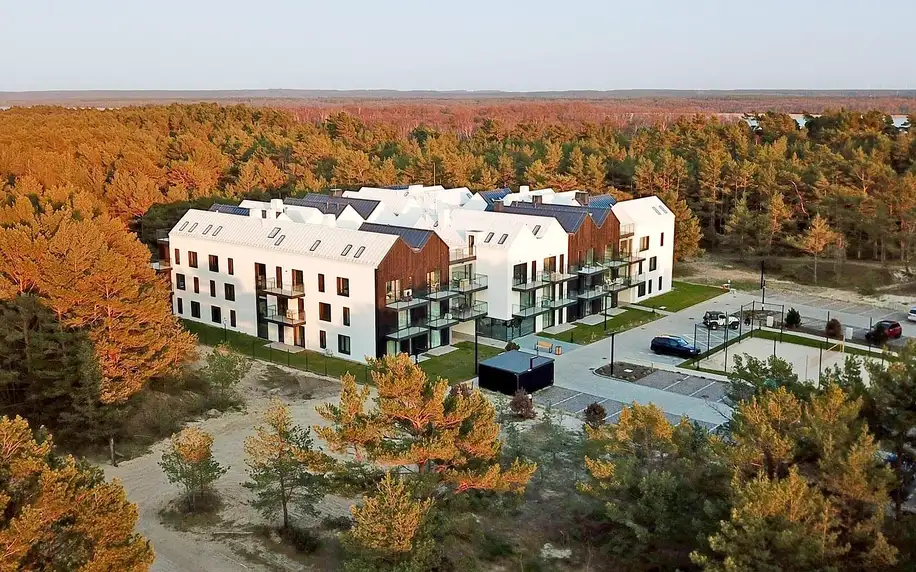 Baltská Łeba: apartmány blízko písečné pláže a jezera