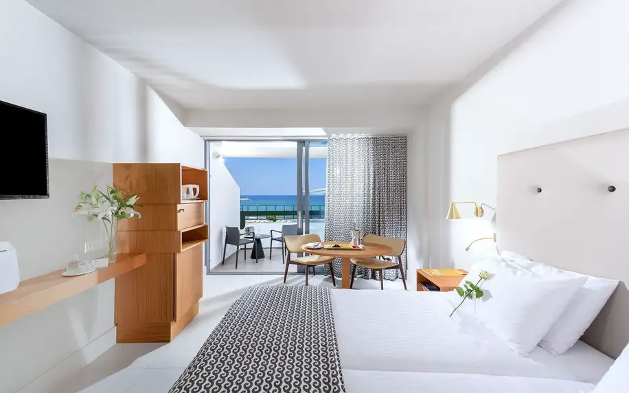 AQUILA Porto Rethymno, Kréta, Apartmá Junior s výhledem na moře, letecky, snídaně v ceně