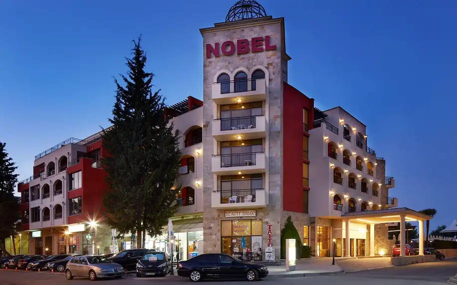 Hotel Nobel, Bulharská riviéra, Dvoulůžkový pokoj s výhledem na moře, letecky, all inclusive