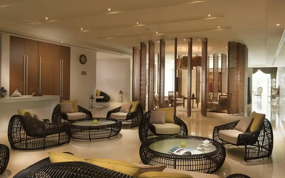 Rixos The Palm Hotel & Suites, Dubaj, Dvoulůžkový pokoj Deluxe s manželskou postelí, letecky, all inclusive