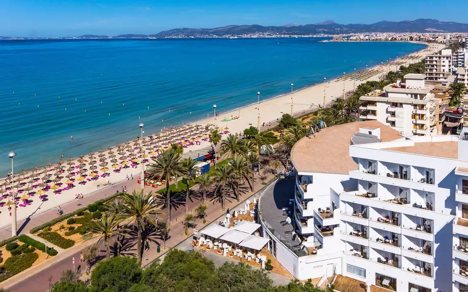 Grupotel Acapulco Playa, Mallorca, Dvoulůžkový pokoj s výhledem na moře, letecky, snídaně v ceně