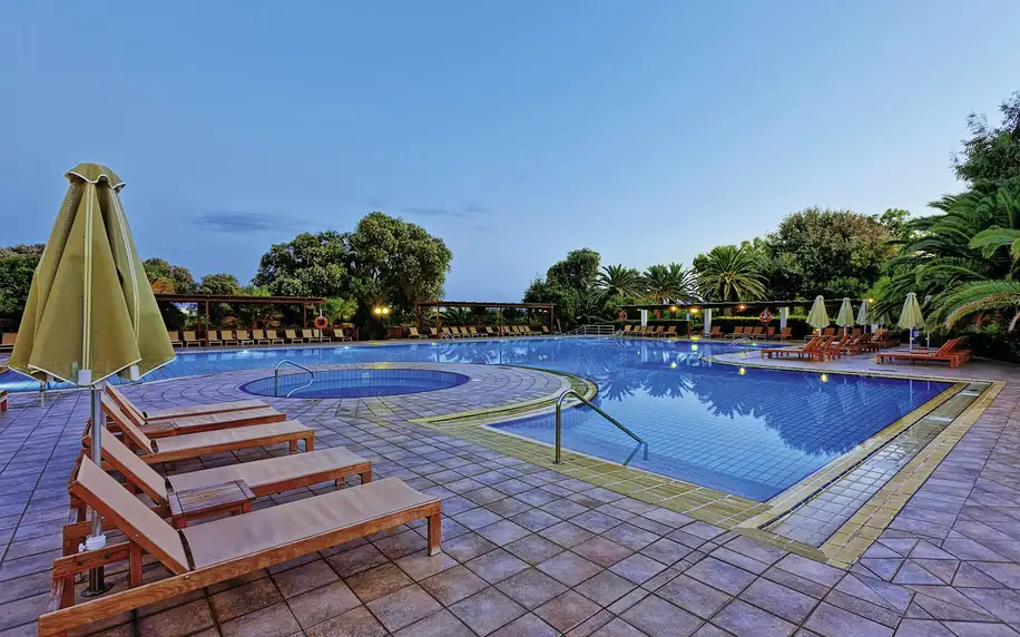 Apollonia Beach Resort & Spa, Kréta, Bungalov, letecky, polopenze
