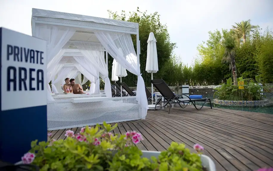 Concorde de Luxe Resort, Turecká riviéra, Rodinný pokoj s výhledem na moře, letecky, all inclusive