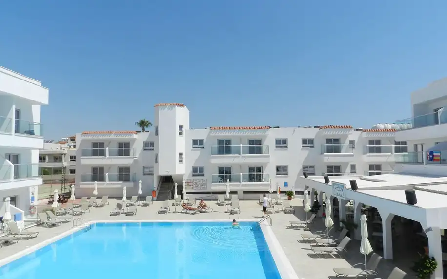 Evabelle Napa Hotel Apartaments, Jižní Kypr, Apartament, letecky, polopenze