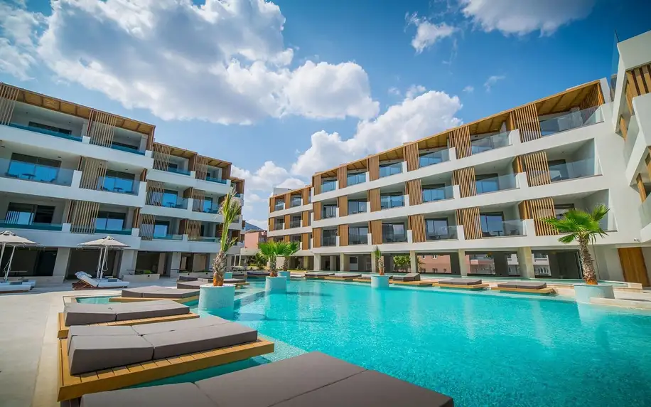 Akasha Beach Hotel & Spa, Kréta, Apartmá Junior, letecky, all inclusive