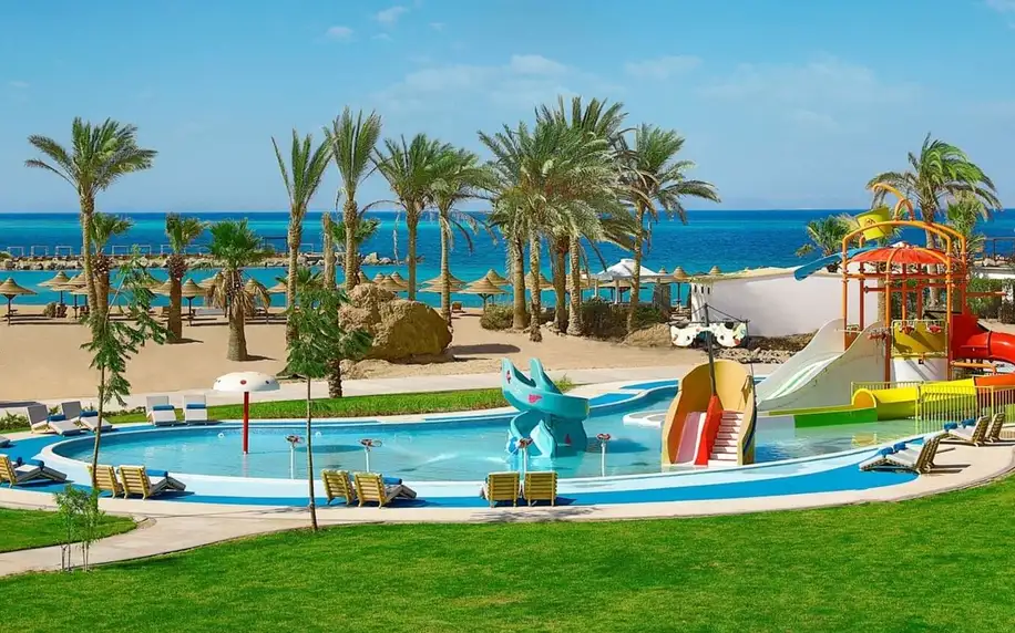 Hilton Plaza Hurghada, Hurghada, Dvoulůžkový pokoj s výhledem na moře, letecky, all inclusive