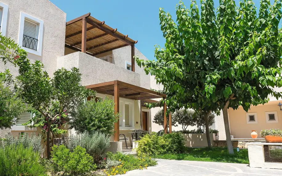 Grand Leoniki Residence by GRECOTEL, Kréta, Apartament s výhledem do zahrady, letecky, snídaně v ceně