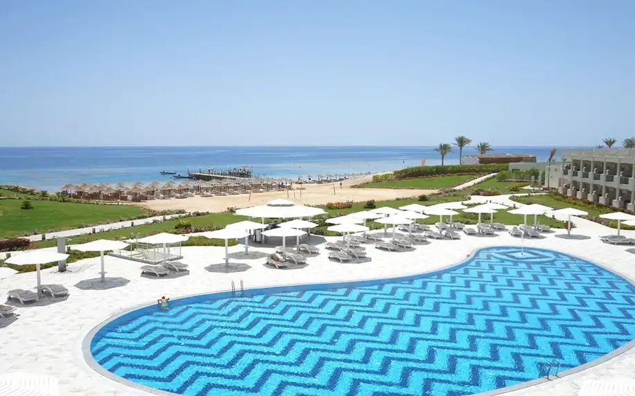 Sirena Beach Resort & Spa, Marsa Alam, Dvoulůžkový pokoj s výhledem na moře, letecky, all inclusive