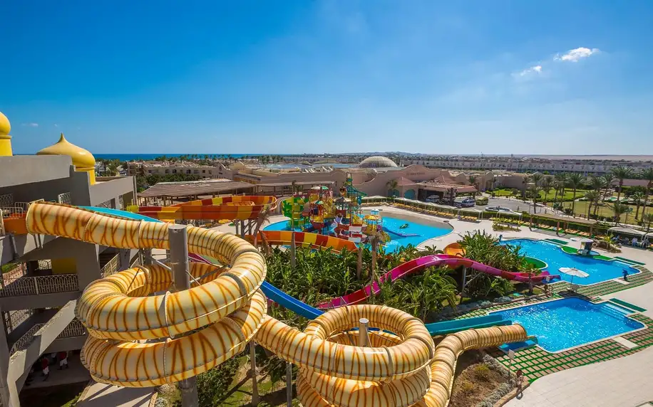 Aladdin Beach Resort, Hurghada, Rodinný pokoj, letecky, all inclusive