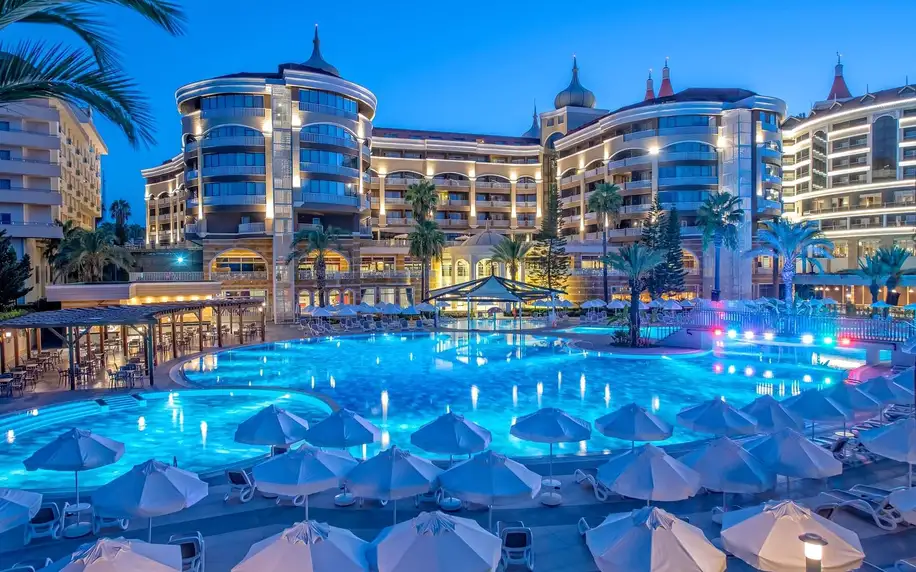 Kirman Hotels Arycanda De Luxe, Turecká riviéra, Dvoulůžkový pokoj, letecky, all inclusive