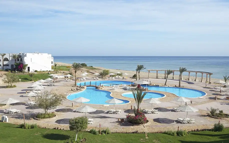 The Three Corners Equinox Beach Resort, Marsa Alam, Rodinný pokoj s výhledem na moře, letecky, all inclusive