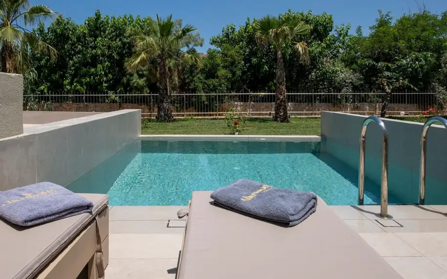Vantaris Luxury Beach Resort, Kréta, Pokoj Deluxe s přístupem k bazénu, letecky, all inclusive