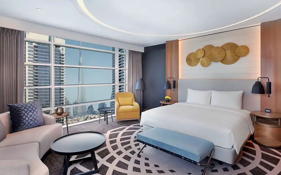 DoubleTree by Hilton Dubai Business Bay, Dubaj, Dvoulůžkový pokoj Superior, letecky, snídaně v ceně