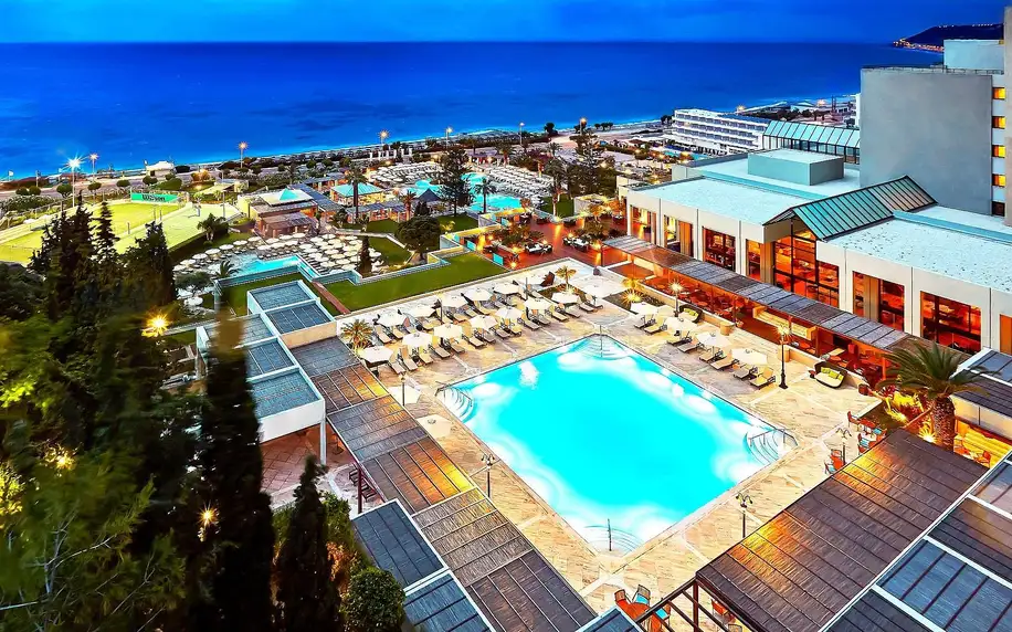 Sheraton Rhodes Resort, Rhodos, Dvoulůžkový pokoj s výhledem na moře, letecky, plná penze