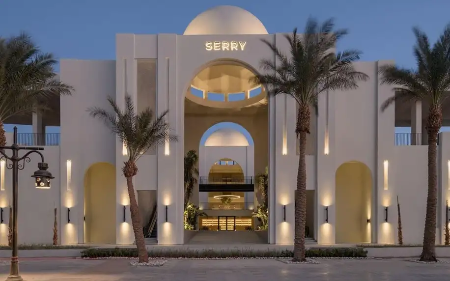 Serry Beach Resort, Hurghada, Pokoj Deluxe s výhledem do zahrady, letecky, all inclusive