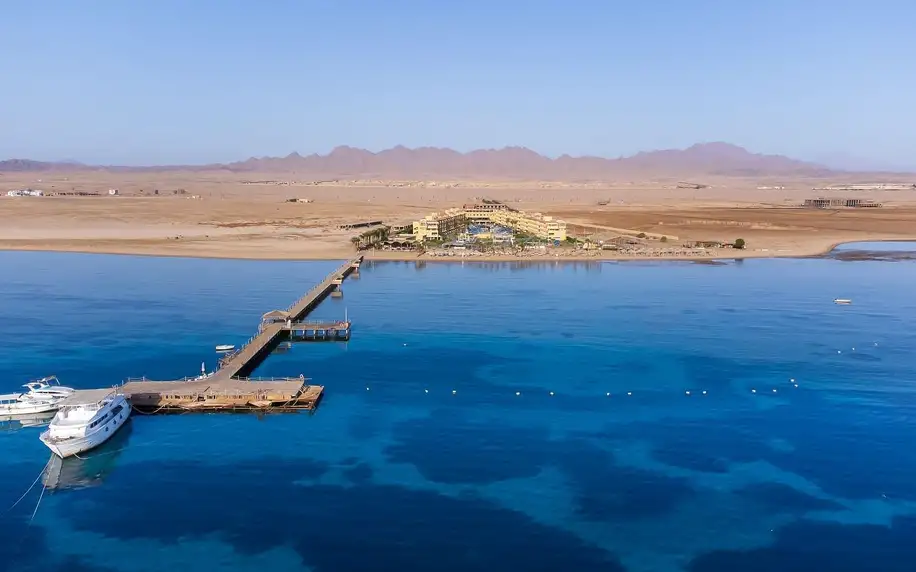 Amwaj Beach Club Abu Soma, Hurghada, Dvoulůžkový pokoj s výhledem na moře, letecky, all inclusive