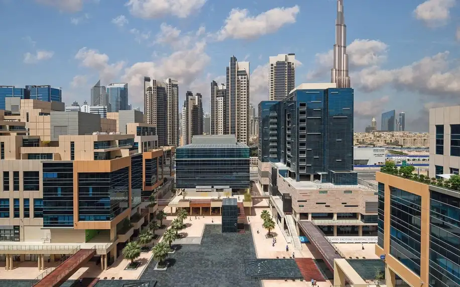 DoubleTree by Hilton Dubai Business Bay, Dubaj, Dvoulůžkový pokoj, letecky, polopenze