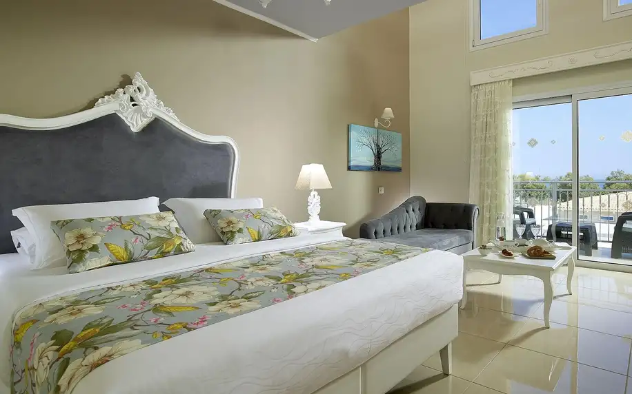 Anemos Luxury Grand Resort Hotel, Kréta, Apartmá s výhledem do zahrady, letecky, all inclusive