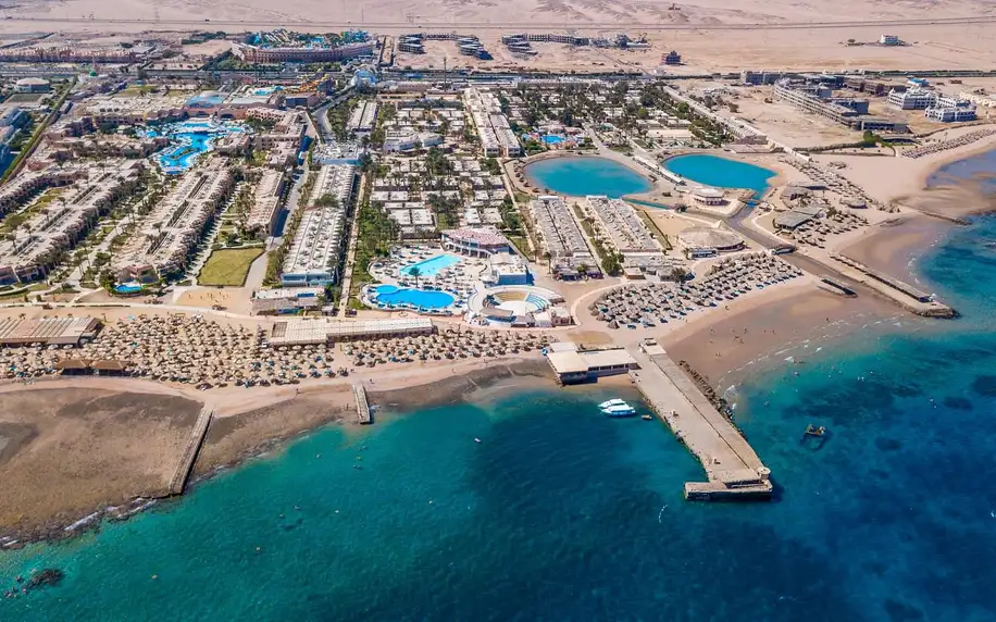 Aladdin Beach Resort, Hurghada, Rodinný pokoj, letecky, all inclusive