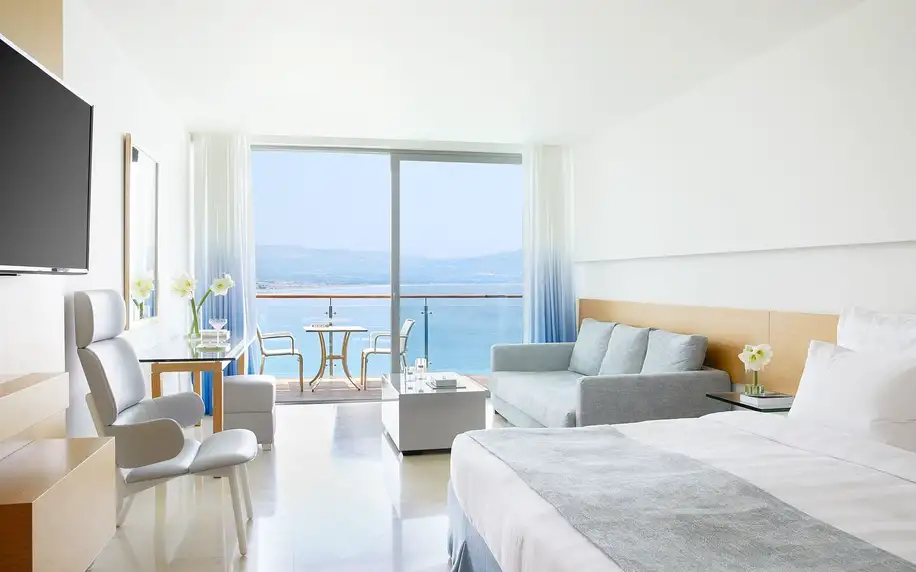 Lindos Blu, Rhodos, Apartmá Junior s výhledem na moře, letecky, snídaně v ceně