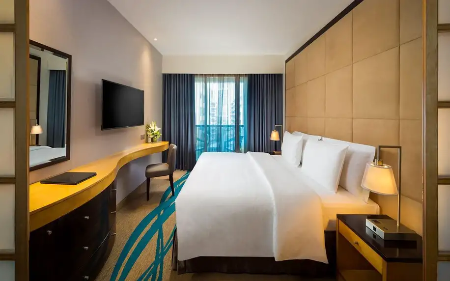Savoy Suites Hotel Apartments, Dubaj, Ekonomické studio, letecky, polopenze
