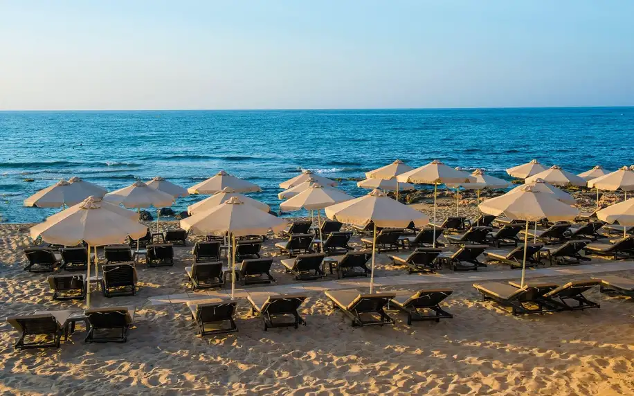 I-Resort Beach Hotel & Spa, Kréta, Zlaté apartmá s výhledem na moře, letecky, polopenze