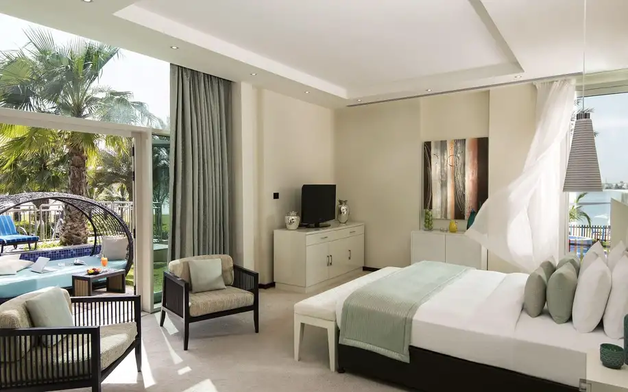 Rixos The Palm Hotel & Suites, Dubaj, Apartmá, letecky, all inclusive